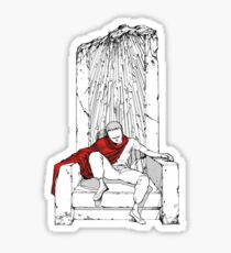 Tetsuo on the Throne Sticker