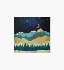 Snowy Night Art Board