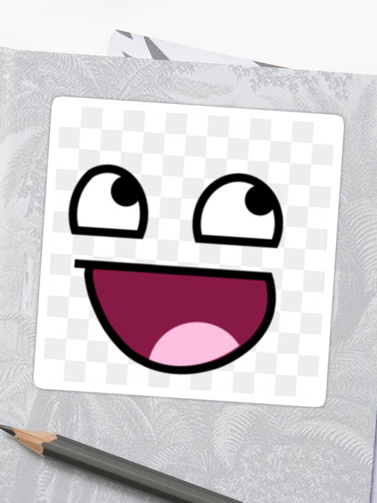 Epic Face Meme Sticker Sticker - 