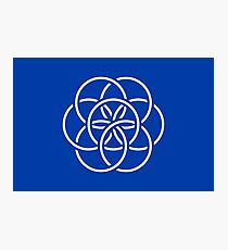 International Flag of Earth Photographic Print