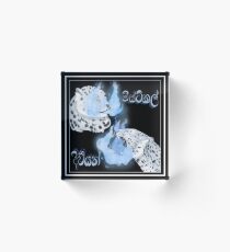 mystical leopard Acrylic Block