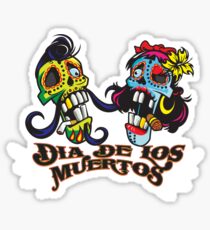 Dia de Los Muertes Sticker