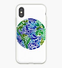 Die Erde lacht in Blumen iPhone-Hülle & Cover