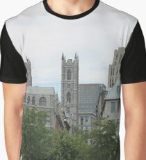City, skyline, architecture, building, downtown, urban, cityscape, skyscraper, buildings, panorama, sky, business, park, view Graphic T-Shirt
