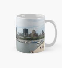 City, skyline, water, architecture, river, buildings, cityscape, building, sky, panorama, sea, urban, blue, view, downtown, landscape Mug
