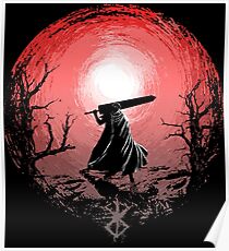 Sunset Glow Berserk Poster