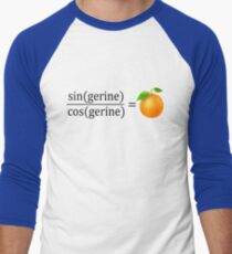 tan(gerine) math Men's Baseball ¾ T-Shirt