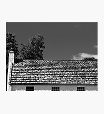The Stunning Detail of a simple Roof Photographic Print