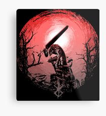 Sunset Glow Berserk Metal Print