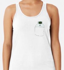 Pocket Buddy Jailbot Racerback Tank Top