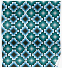 jagged texture Poster