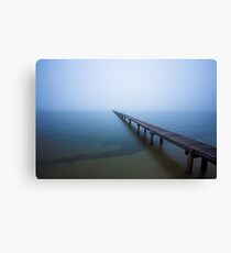 Flat Earth Theory Canvas Print