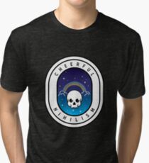 Kawaii Cheerful Nihilism Tri-blend T-Shirt