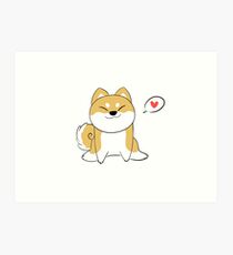 Impressions Artistiques Sur Le Thème Kawaii Shiba Inu