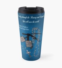 Rosary and Scapular prophesy Travel Mug