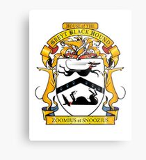 Greyhound Heraldry: Greyt Black Hound Impression métallique