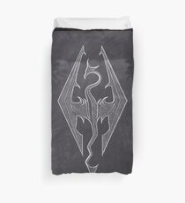 Chalk Dragon Spiritit Duvet Cover