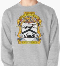 Sudadera sin capucha Heráldica de galgo: Greyt Black Hound