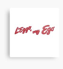 Leggo my ego Metal Print