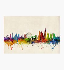 London England Skyline Photographic Print