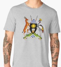 Uganda Coat of Arms Men's Premium T-Shirt
