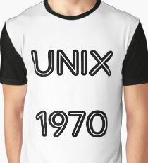 UNIX 1970 Graphic T-Shirt