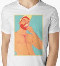 Summer Men's V-Neck T-Shirt