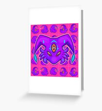 Blotter art 2- Inertia Greeting Card