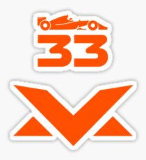 To Max Verstappen Fans! Sticker