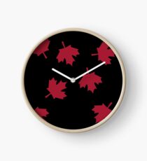 Maple Leaf Clock