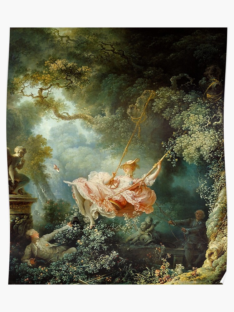 The Swing Jean Honore Fragonard Poster