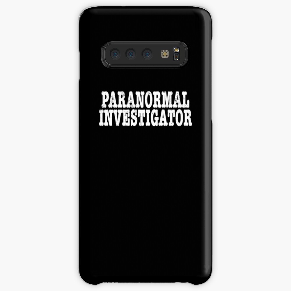 Paranormal Investigator Ghost Hunting Demonologist Case & Skin for Samsung Galaxy