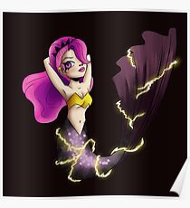 electric mermaid Poster