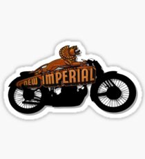 The New Imperial Motorcycle Company Design MotorManiac Sticker
