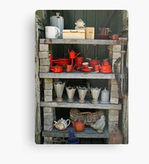 Farmers Wife's Collection Metal Print