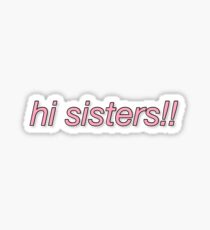 james charles hi sisters Sticker