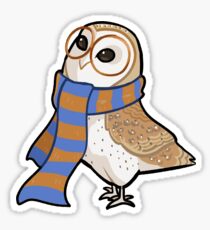 Smart Barn Owl Sticker