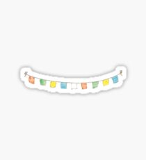 prayer flags Sticker