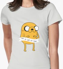 Adventure Time Jake the Dog Women's Fitted T-Shirt