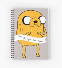 Adventure Time Jake the Dog Spiral Notebook