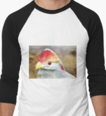 Red Bird Men's Baseball ¾ T-Shirt