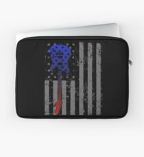 Guitar Player Gift American Pride Shirt American Flag Laptop Sleeve