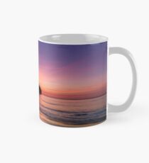 Totland Pier Caught In The Afterglow Classic Mug