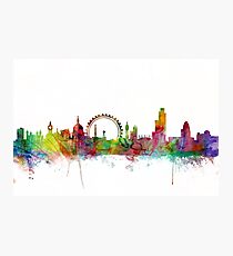 London England Skyline Photographic Print