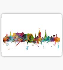 Edinburgh Scotland Skyline Sticker