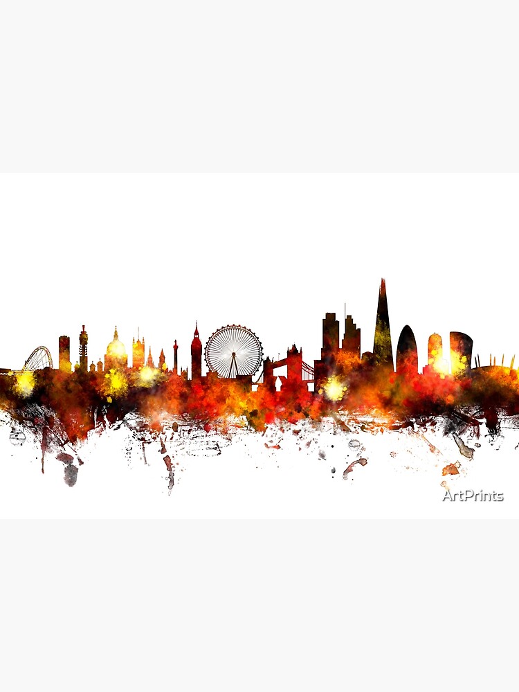London England Skyline by ArtPrints