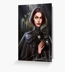 Lila Bard Greeting Card