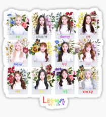 LOONA (LOOΠΔ/이달의 소녀) OT12 Flower Garden Sticker