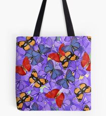 Composition With Echoed Butterflies #1 Tote Bag