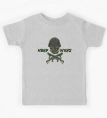 Nerf Wars Crossed Gun & Skull Kids Tee